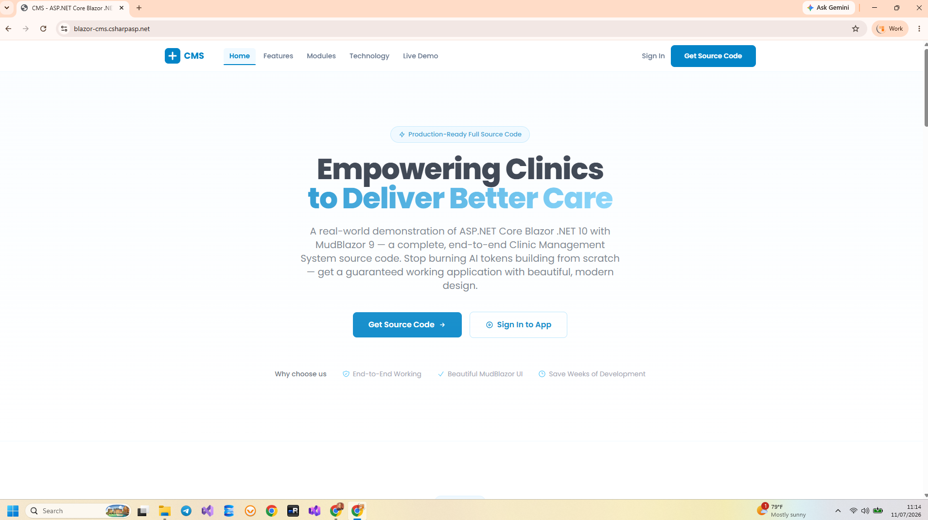 Blazor CMS